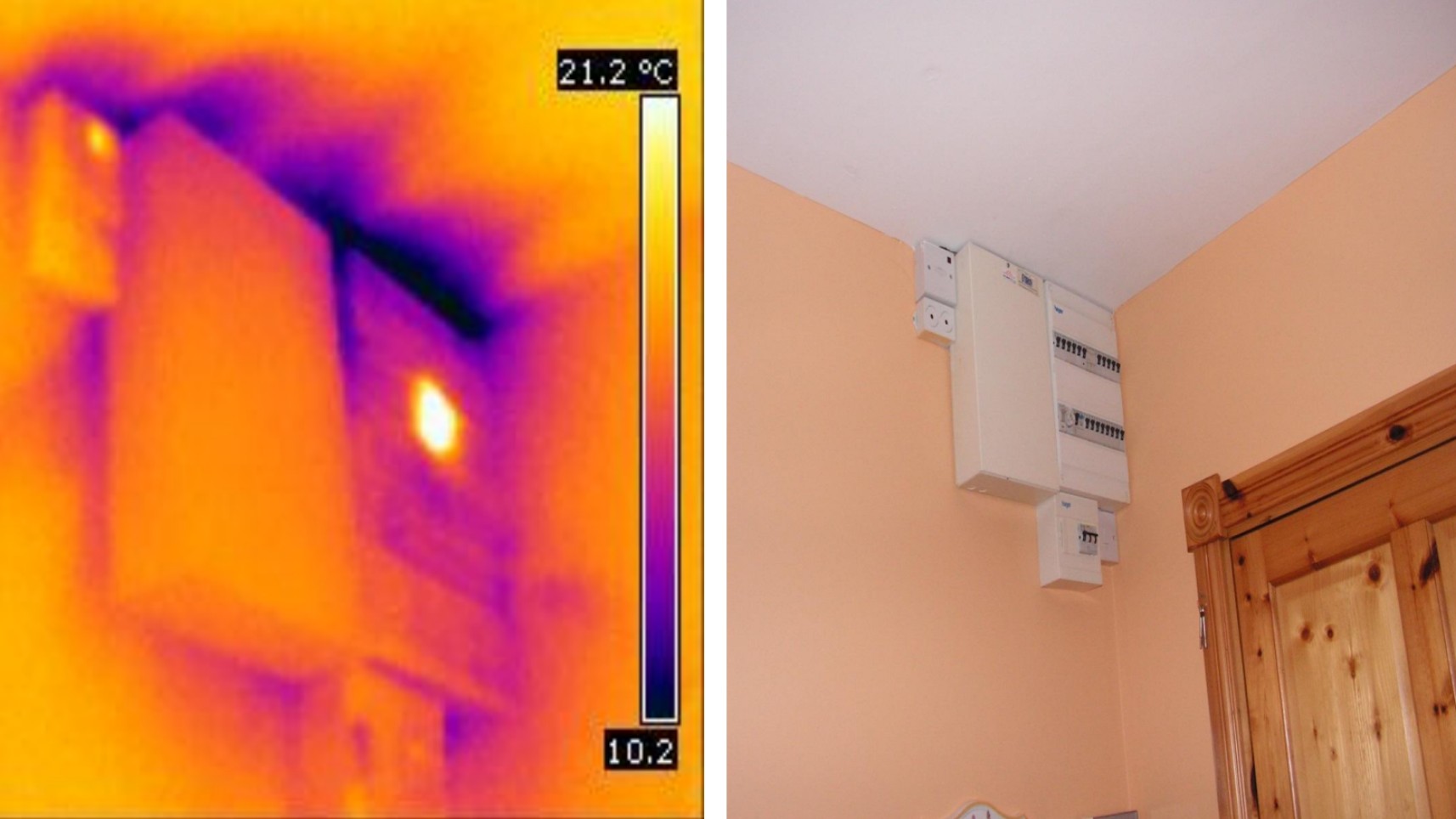 Thermal imaging of electrics