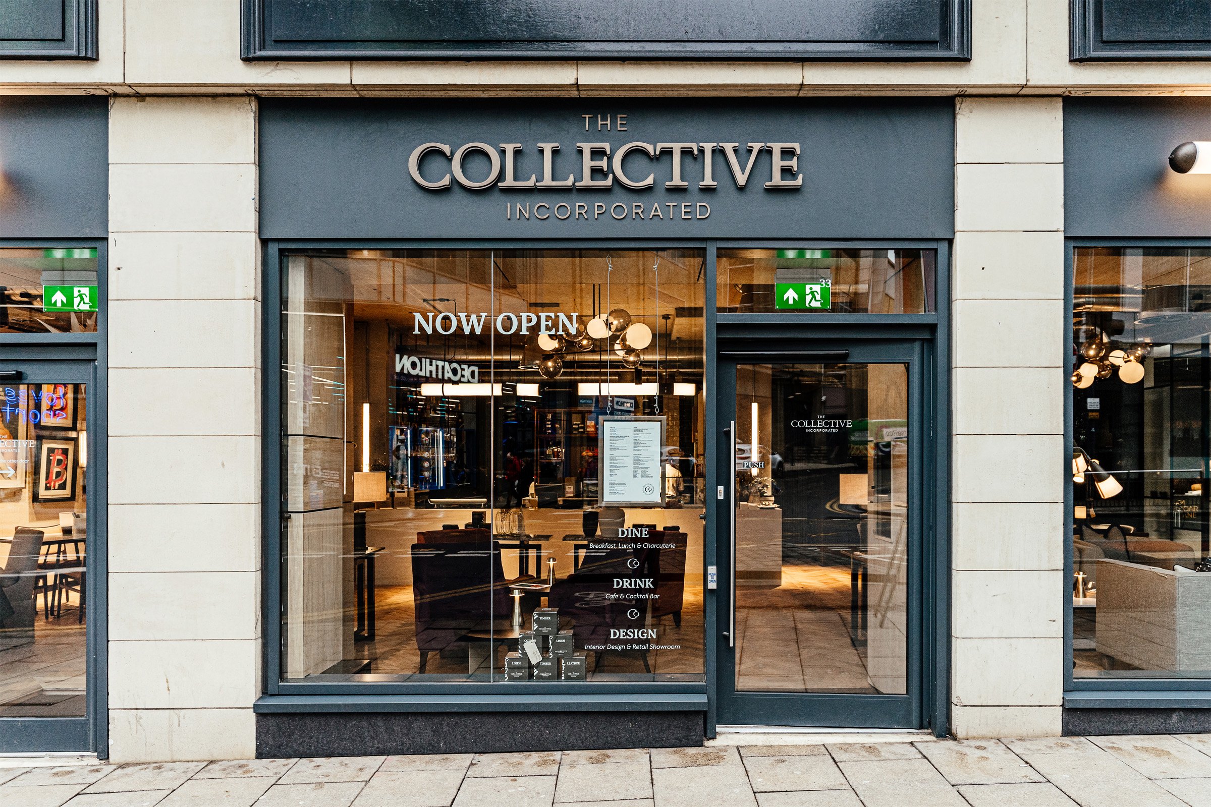 The Collective Cafe Shop Front