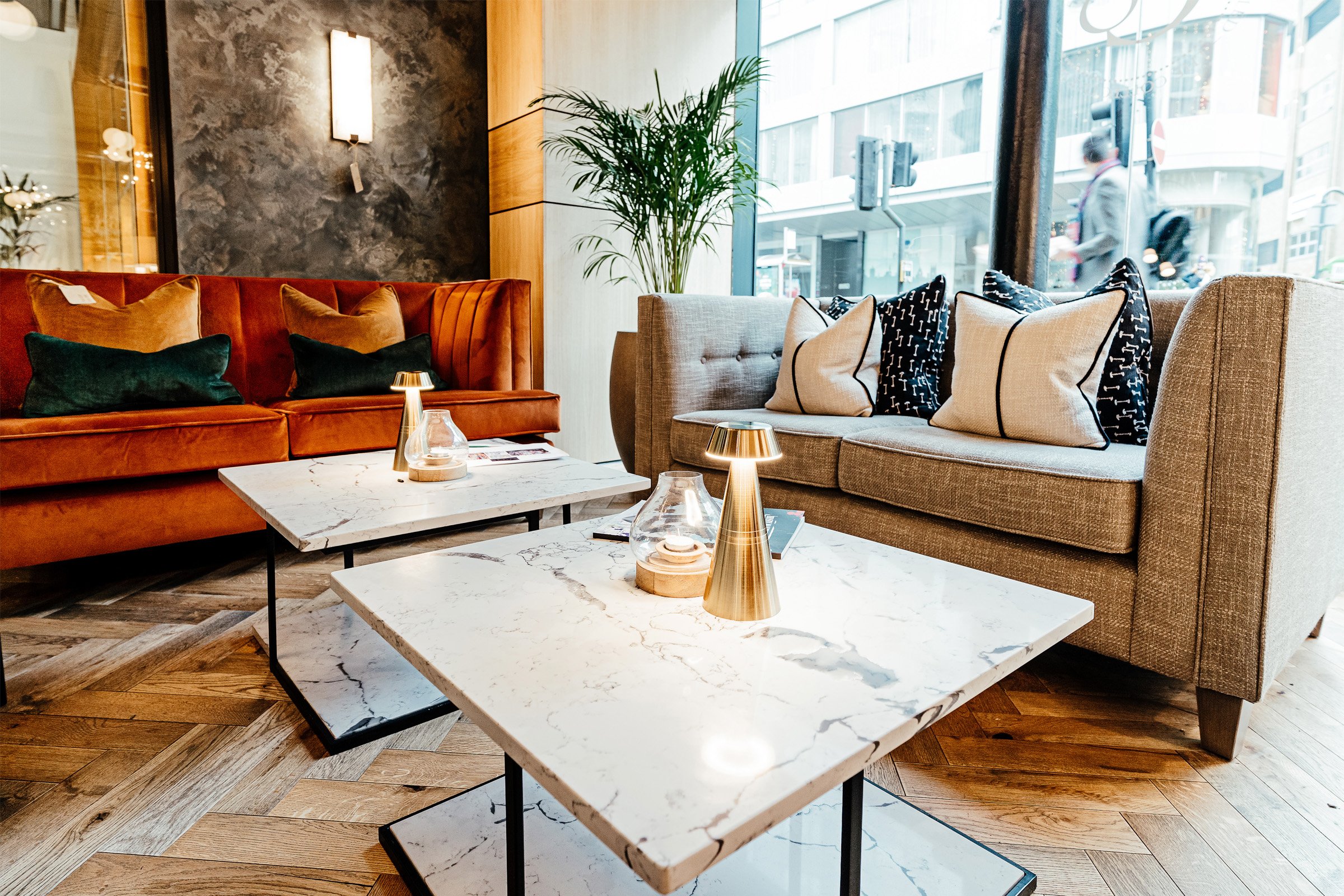 The Collective Cafe table lamps