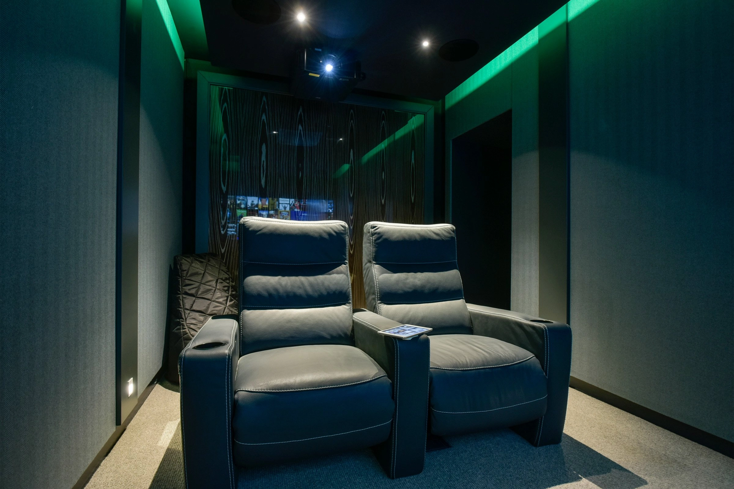 Two person luxury home cinema