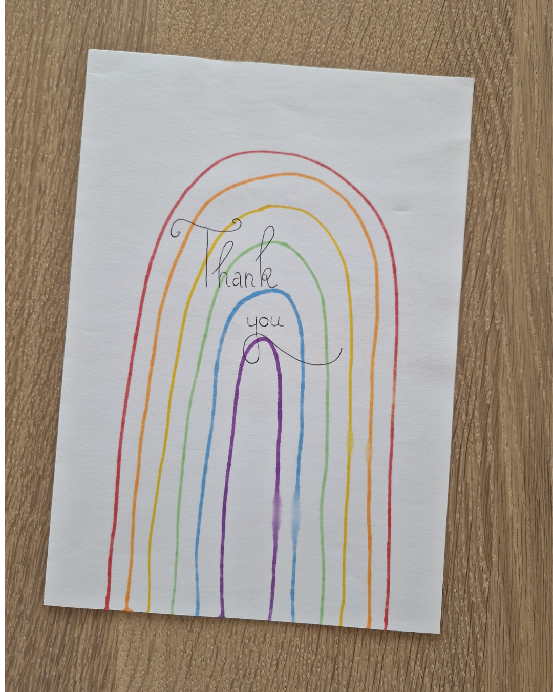 Foto van een handgeschreven reviewkaartje van een cliënt die Jamel van ’t Hek bedankt voor zijn begeleiding en ondersteuning.