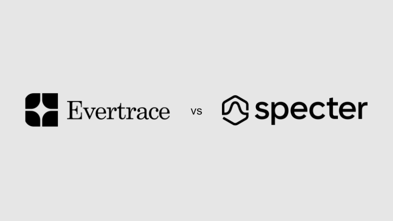 Evertrace vs Specter comparison