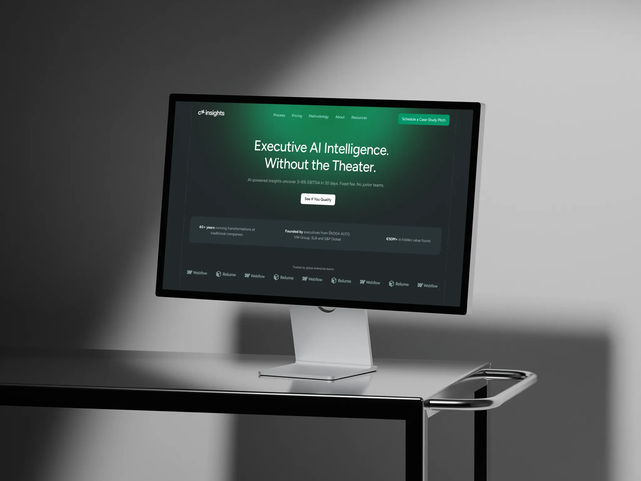 Design webu C2 Insights – Browsers To Buyers reference