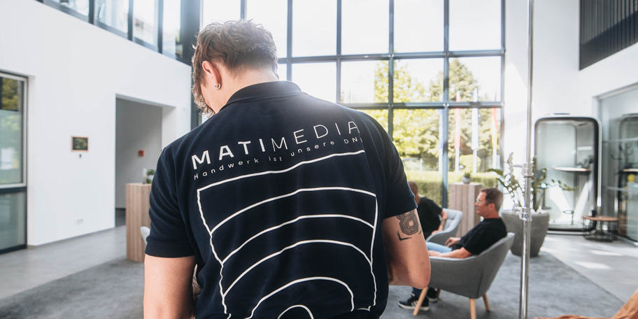 Social Media Werbeagentur Matimedia in Bochum mit modernem Bürodesign