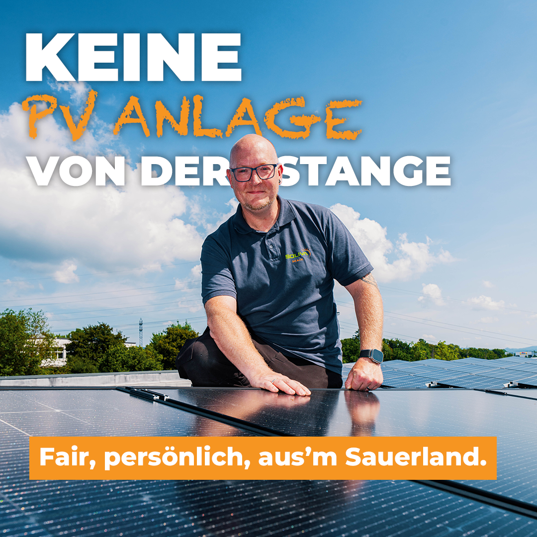 Social Media Werbeagentur Bochum präsentiert Photovoltaik-Experten auf Solaranlage