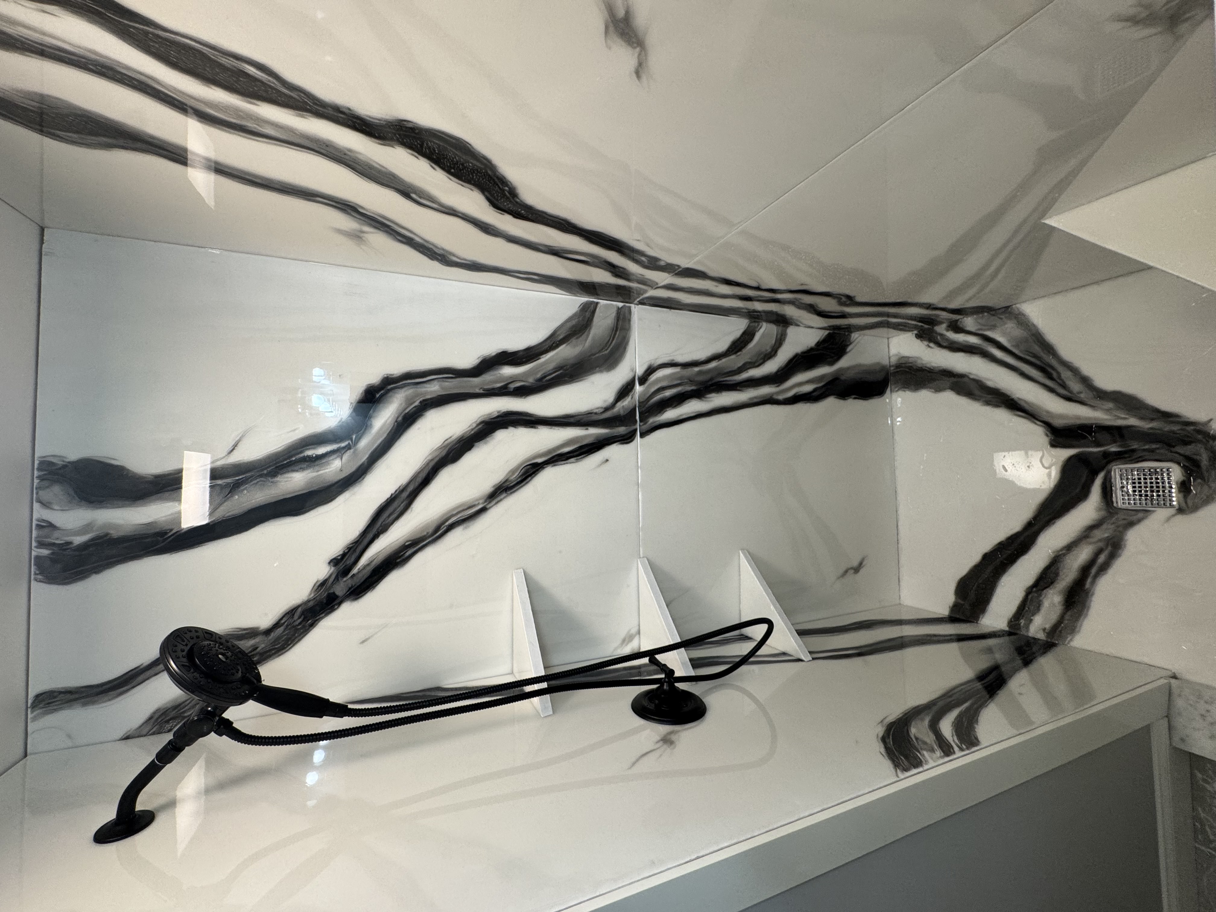 image of completed bathroom renovation for a plumbing service