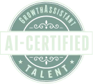 GrowthAssistant AI-Certified Talent badge