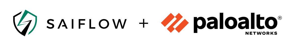 SaiFlow Palo Alto Networks Logos
