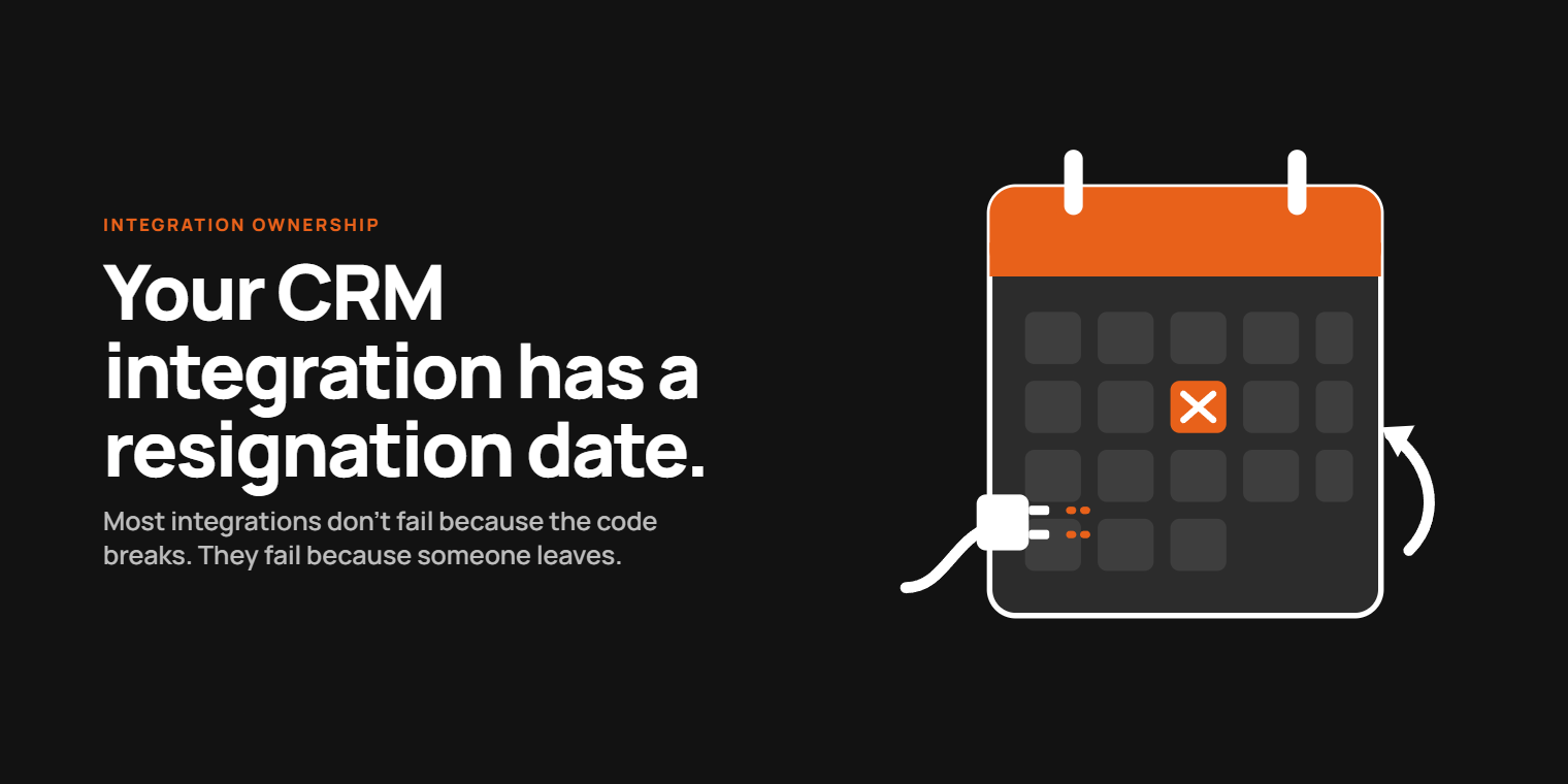 Your CRM Integration Has a Resignation Date