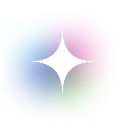 White star with background gradient