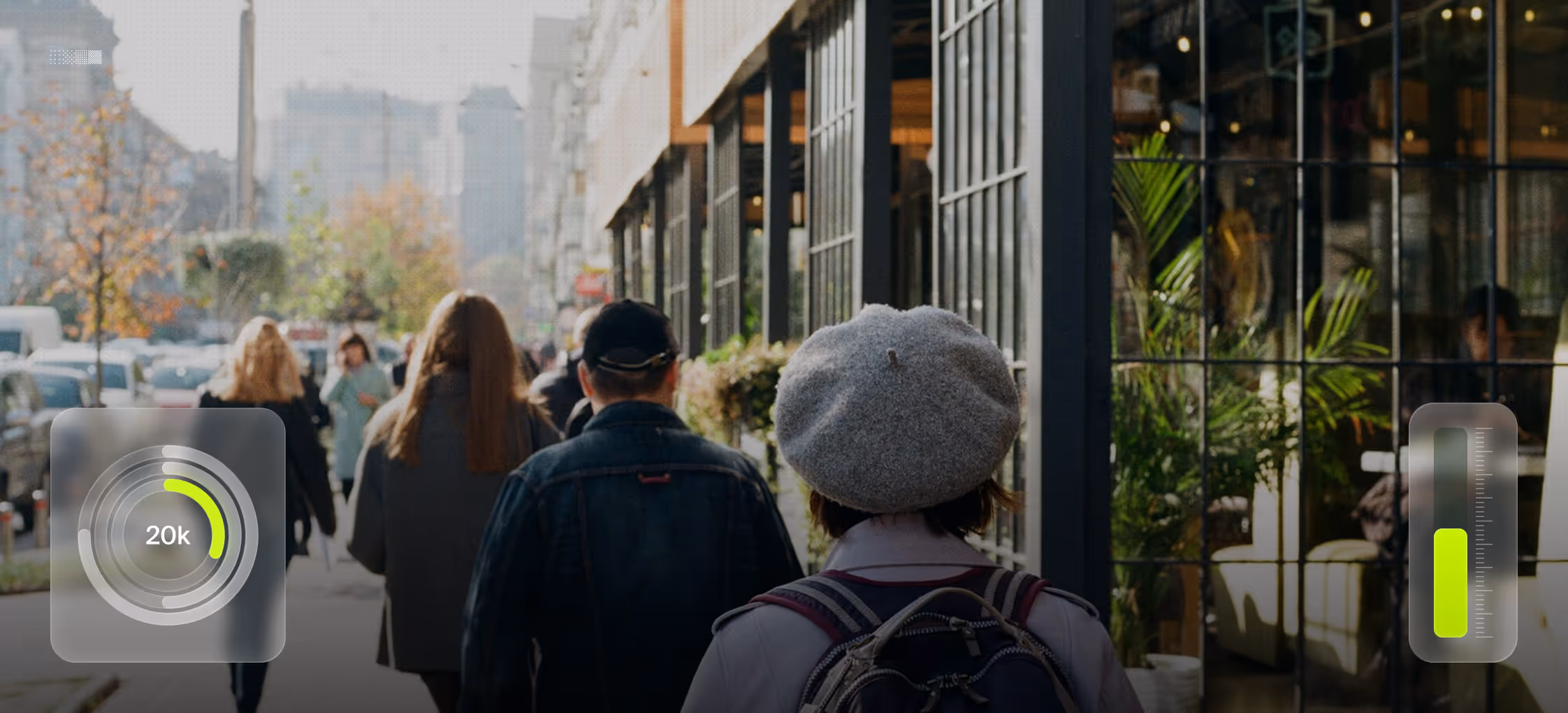 People walking in the street