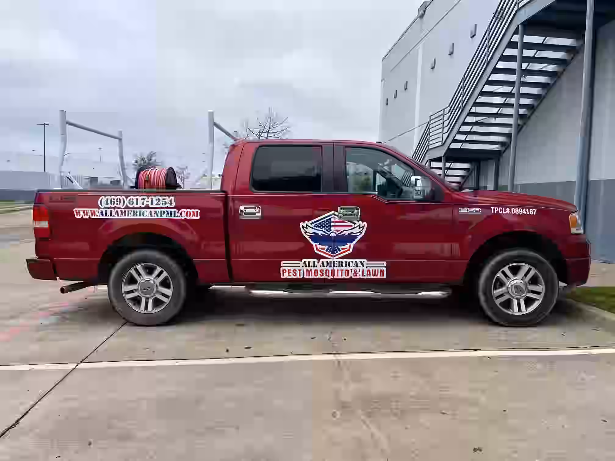 All American PML Truck Wrap