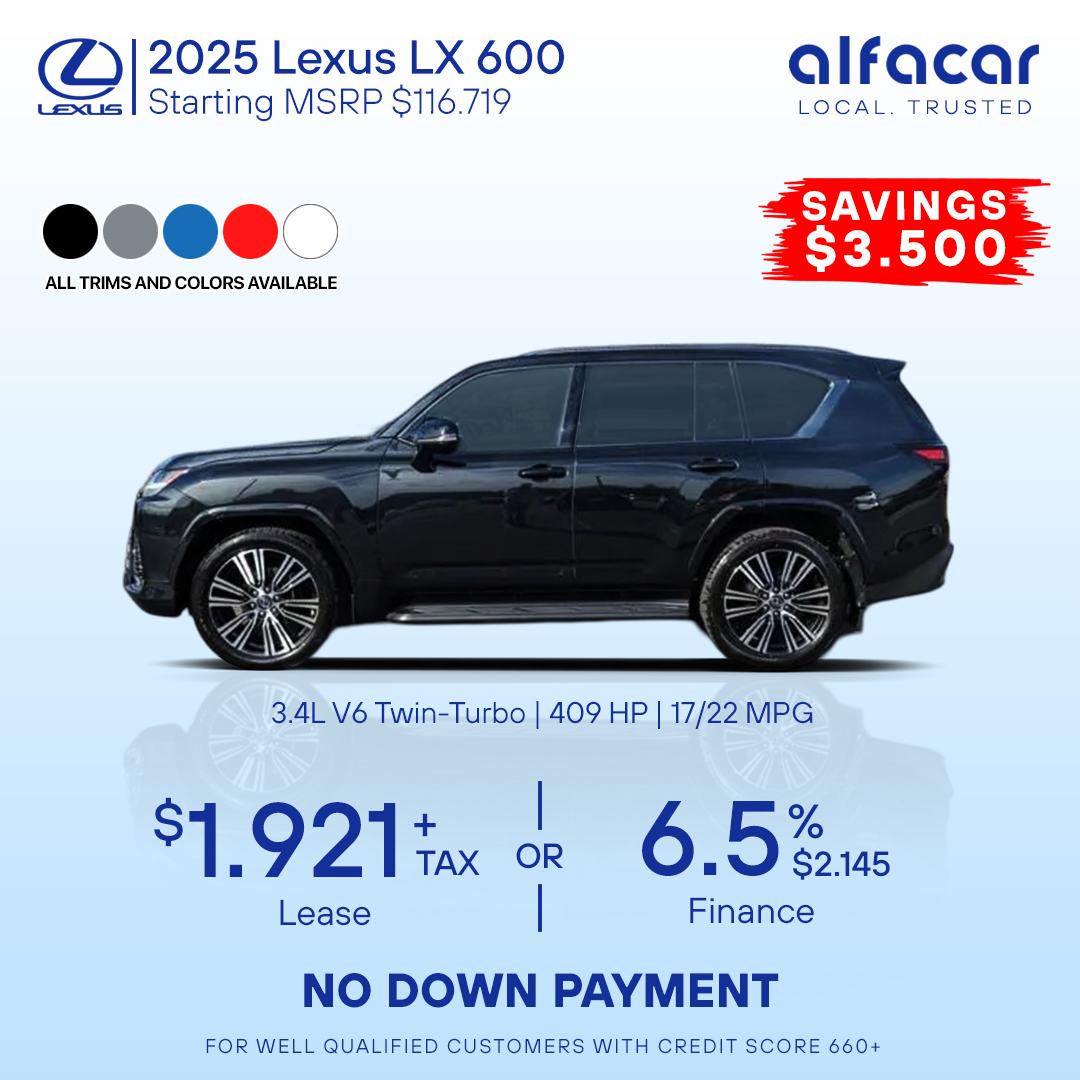 2025 Lexus LX 600