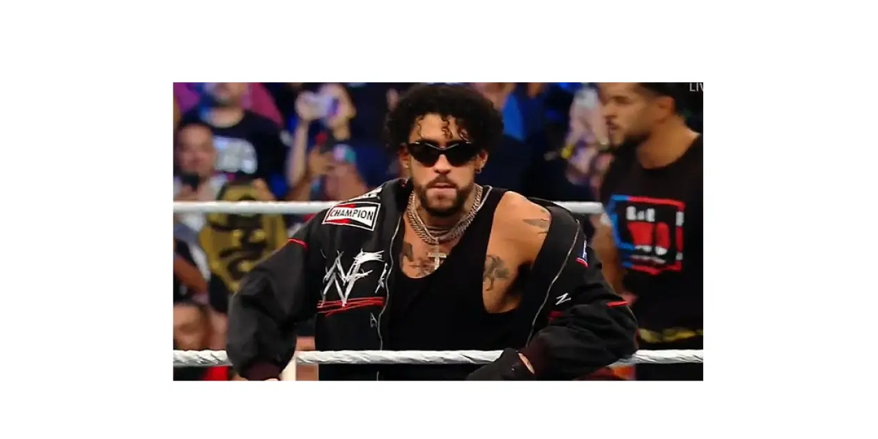 Bad Bunny appears with nostalgic jacket at SmackDown