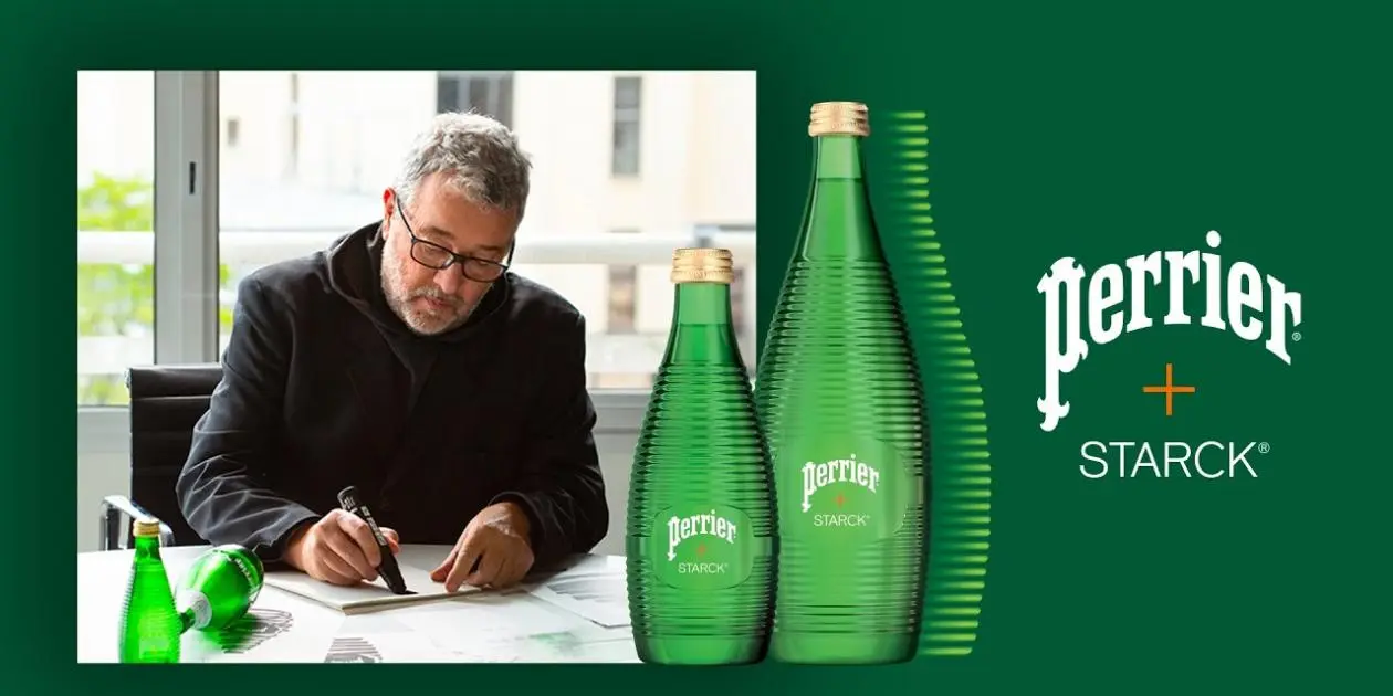 A sparkling collaboration: Perrier and Starck