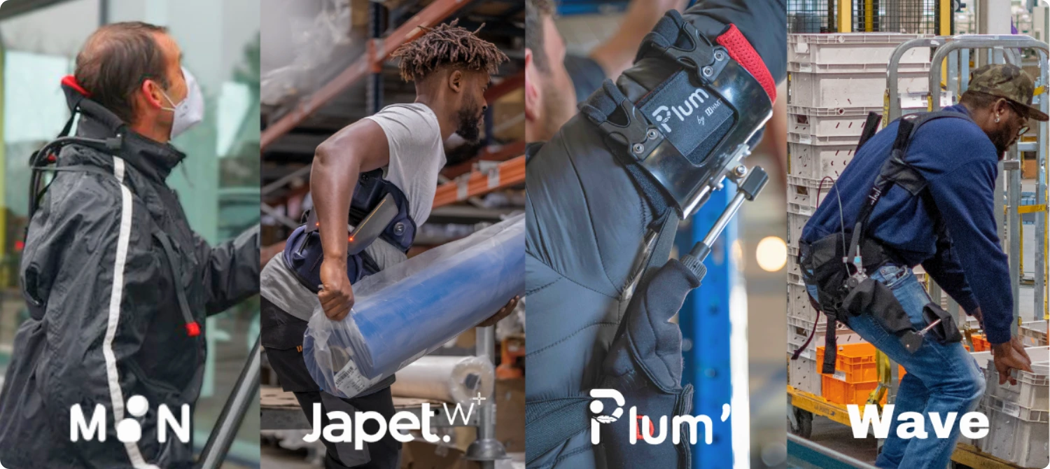 Exosquelette Préventica - gamme d'exosquelettes présentés à Préventica Paris 2025