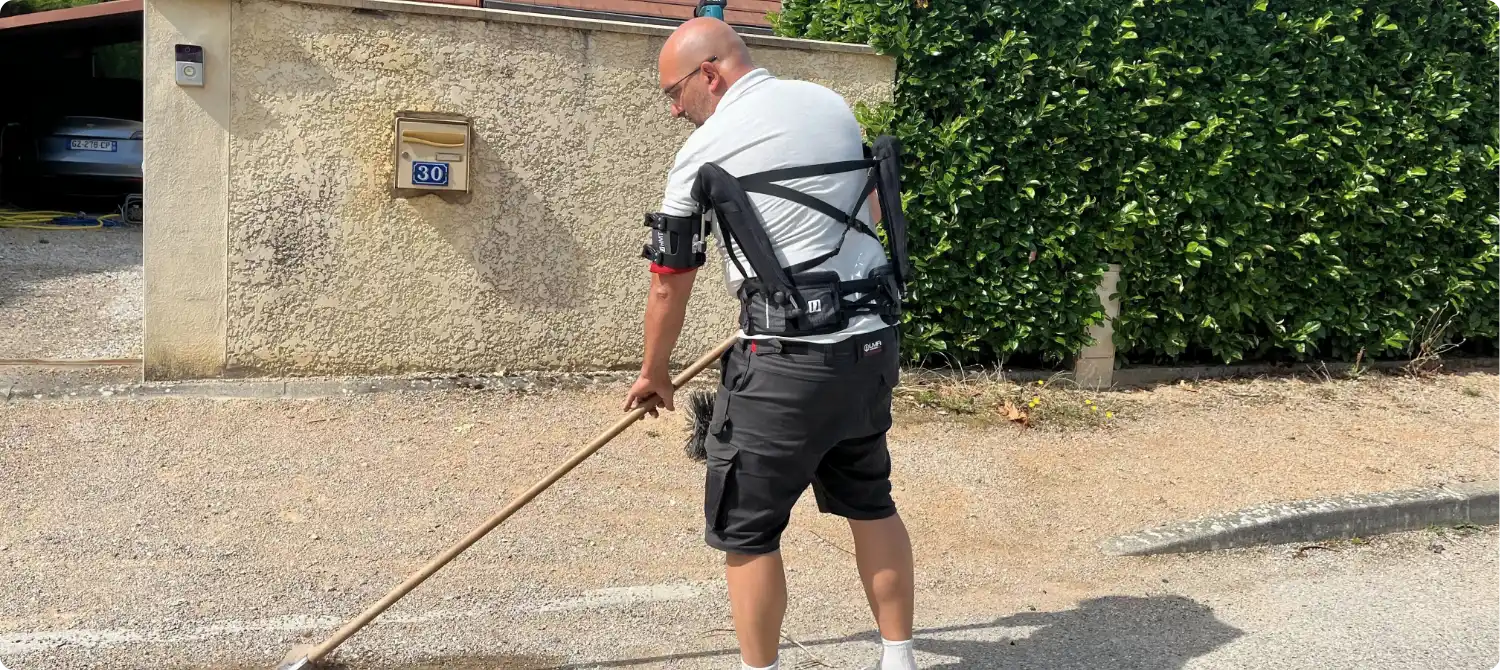 Idées reçues exosquelette - Exemple d'usage de l'exosquelette auprès d'une TPE