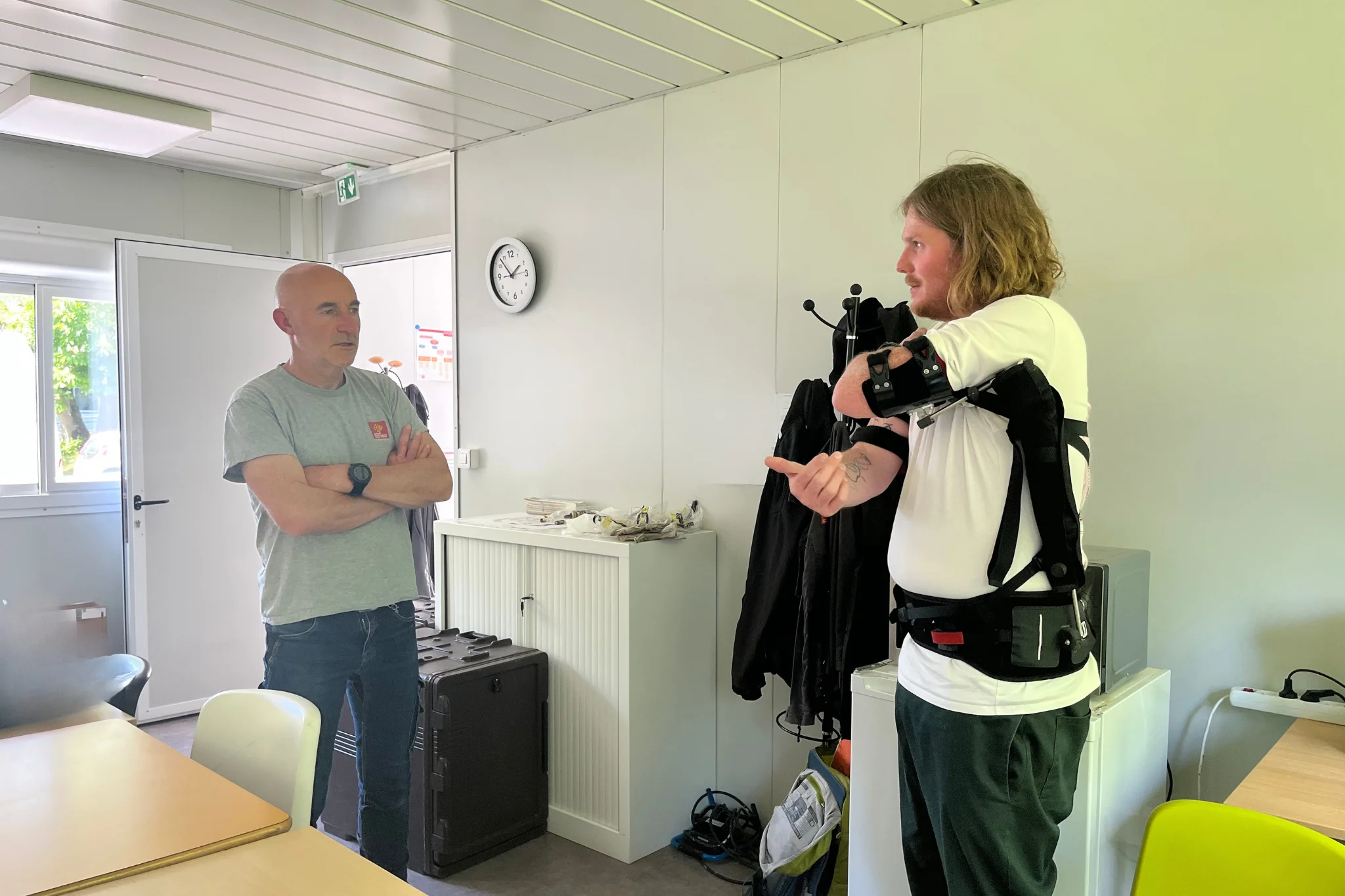 Comment fonctionne un exosquelette