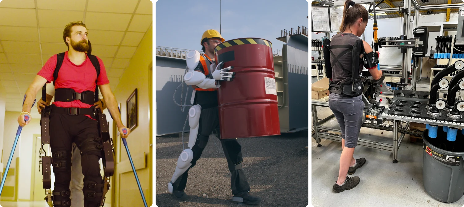 Exosquelette définition - exemple des différents DAP existants