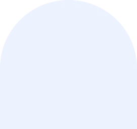 Pale blue gradient background with soft circular shape