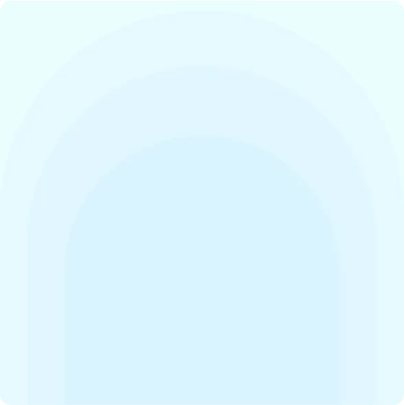 Solid light blue background with soft gradient and blurred edges