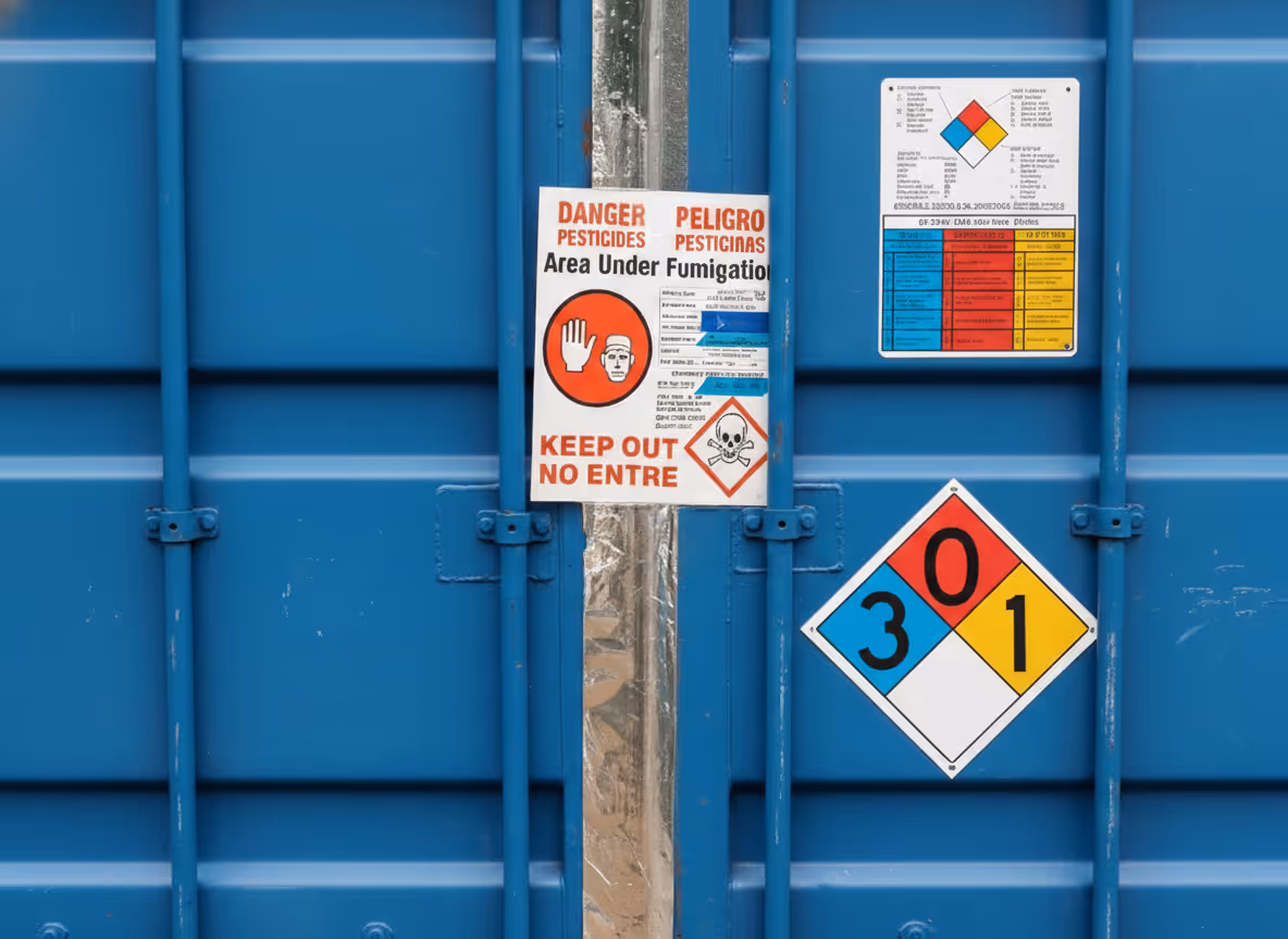 onsite fumigation chamber