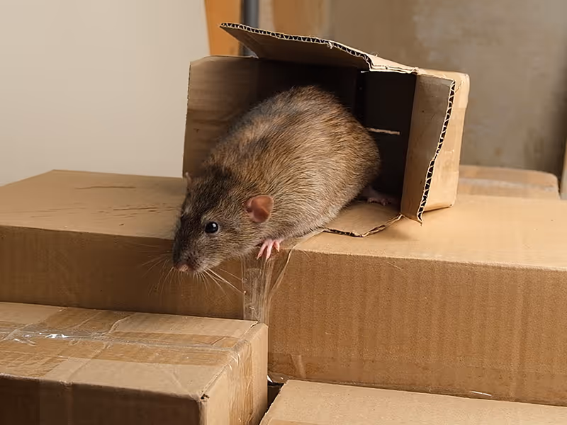 rat in a box