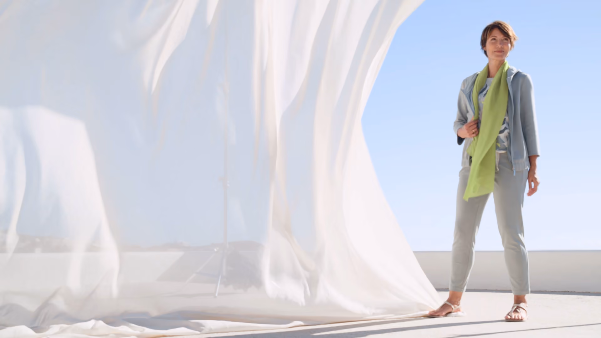 Bonita seasonal fashion campaign film, film still by IVORY Productions Munich