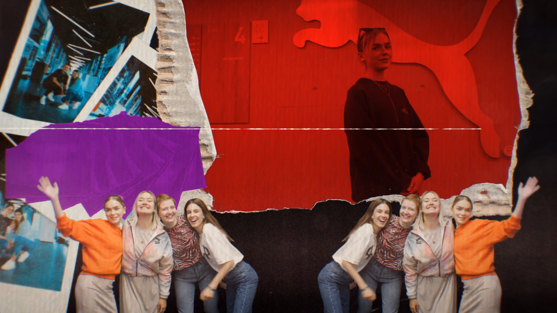 PUMA trainees employer branding film, film still by IVORY Productions Munich