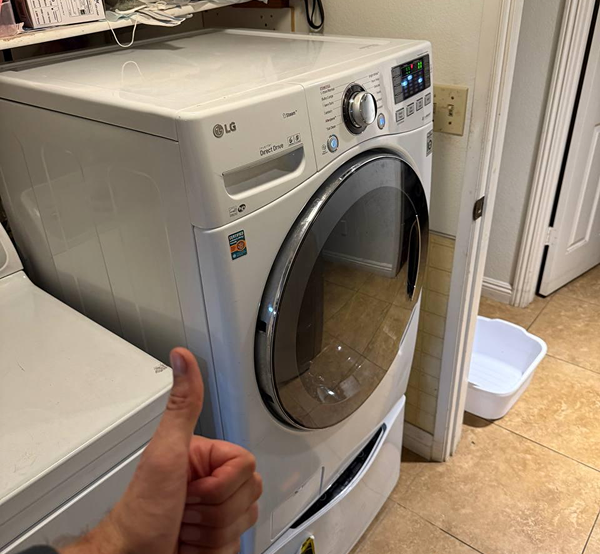 LG front-load washer
