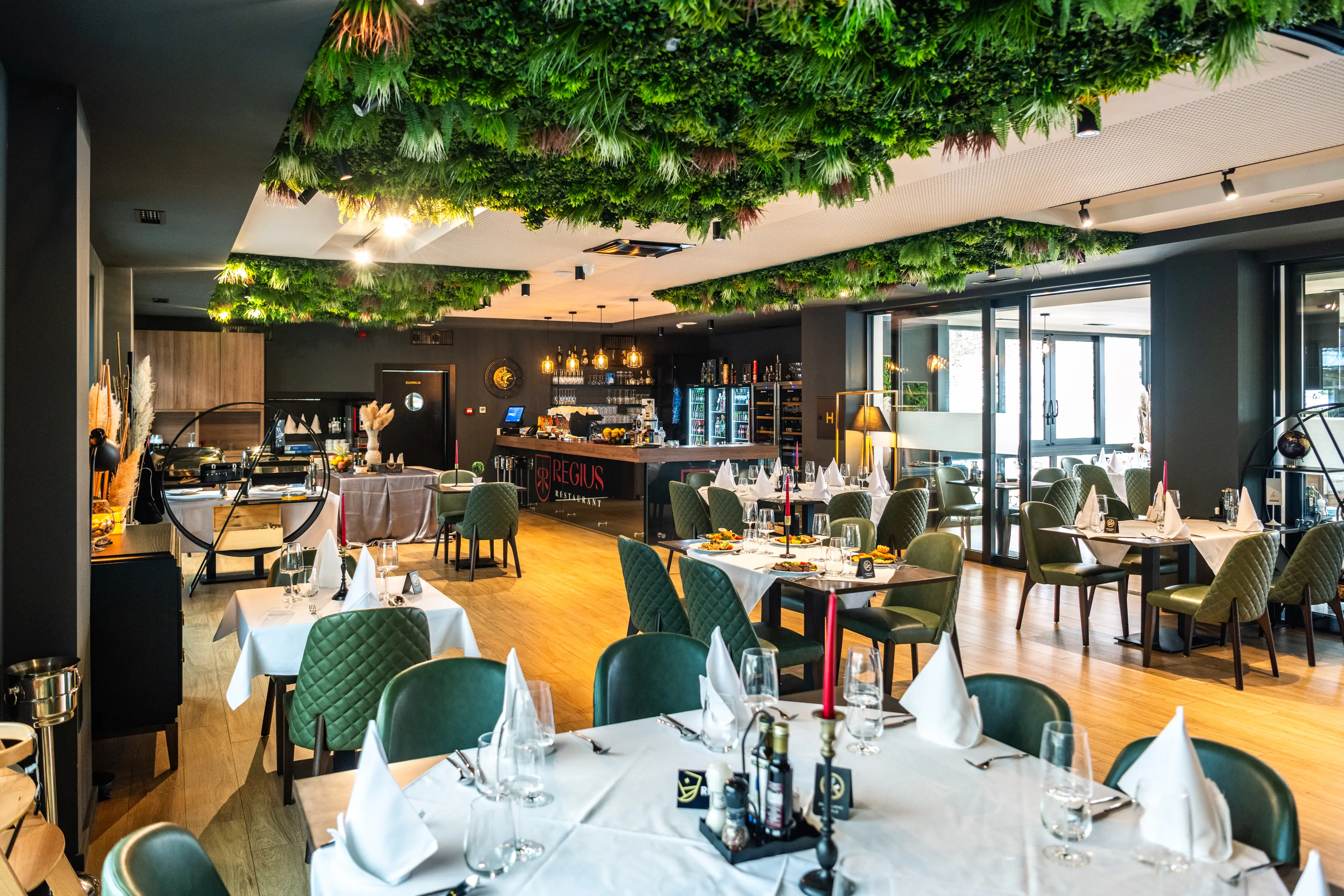 interijer Restorana Regius Kreševo – moderno uređenje