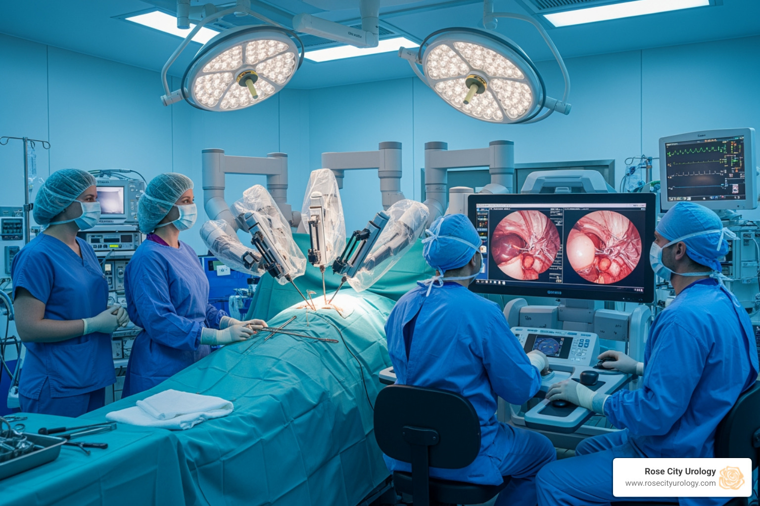 Robotic surgery system - urology clinics near me
