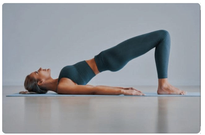 woman doing pilates