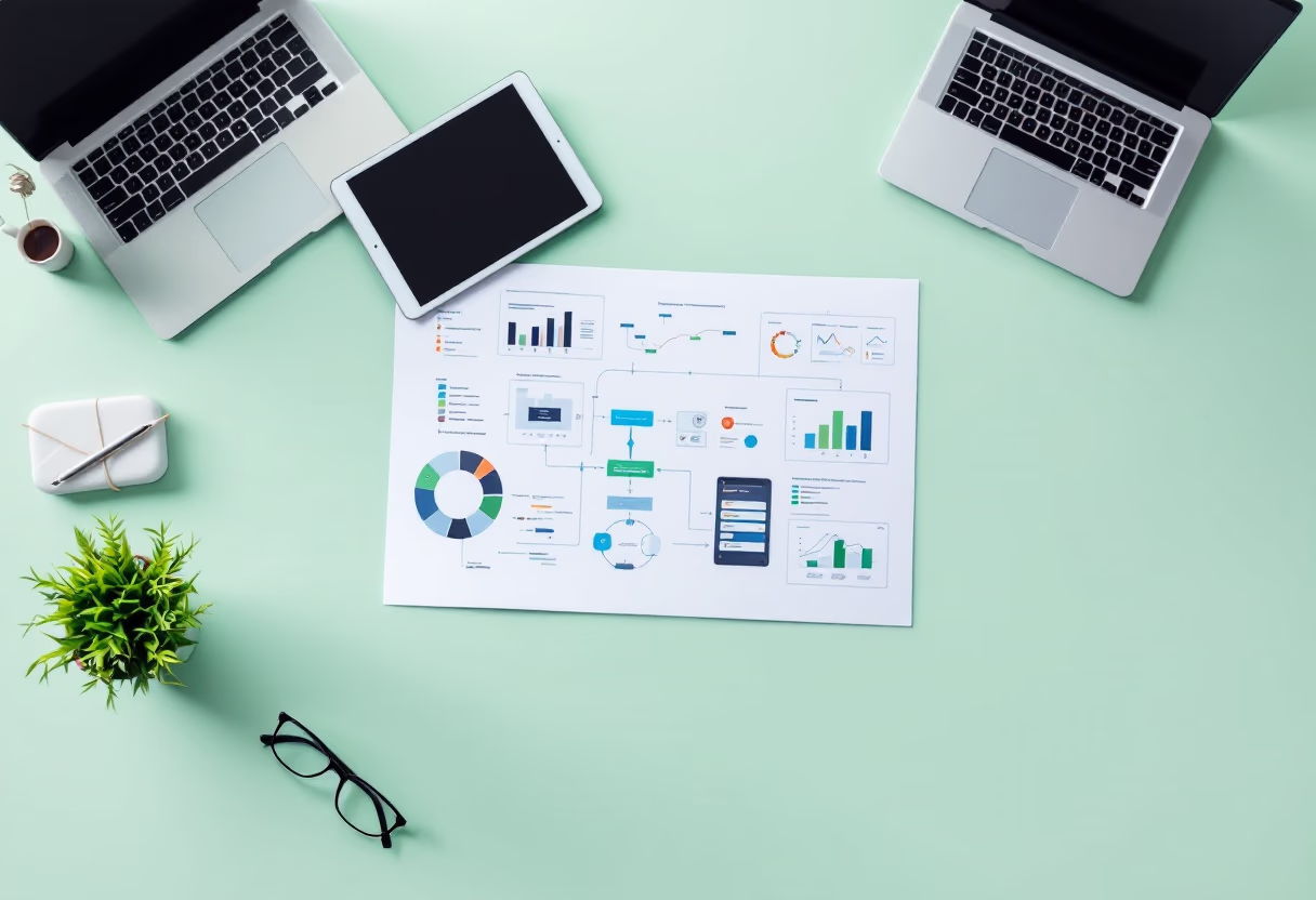 image of digital transformation process (for a consulting firm)