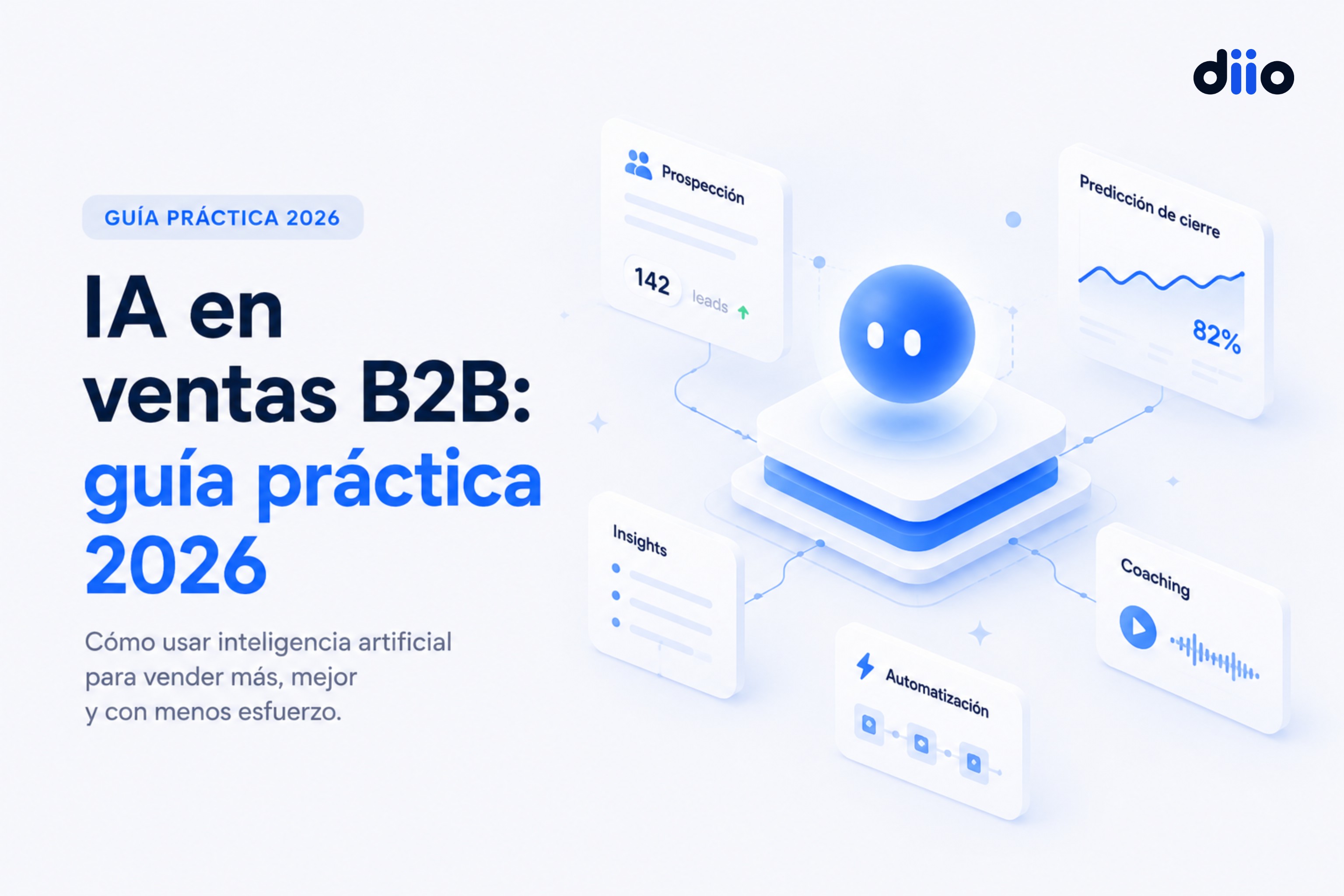 IA en ventas B2B: guía práctica 2026
