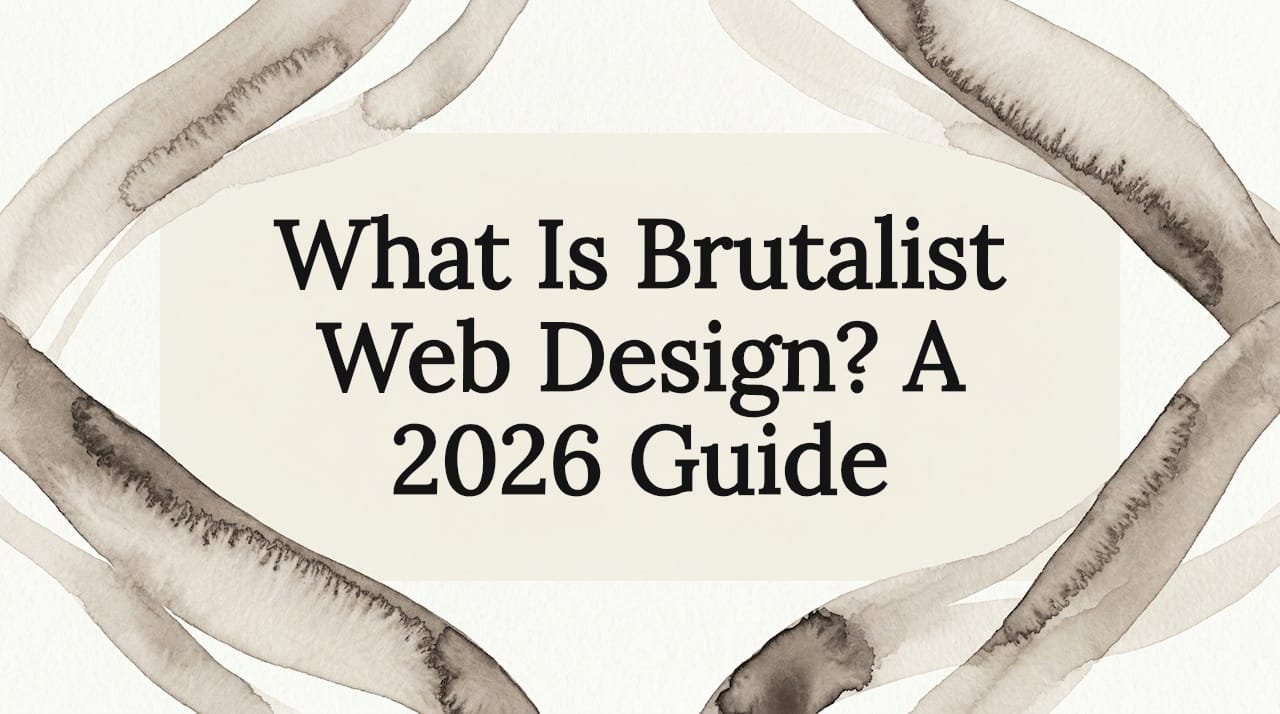 What Is Brutalist Web Design? A 2026 Guide