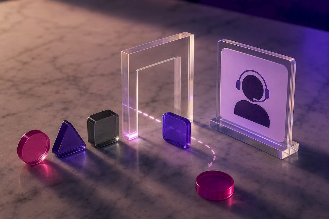 Voice traits tested against support scenarios