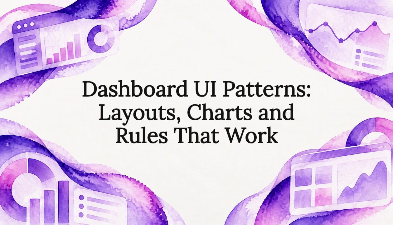 Watercolor ribbons frame the article title