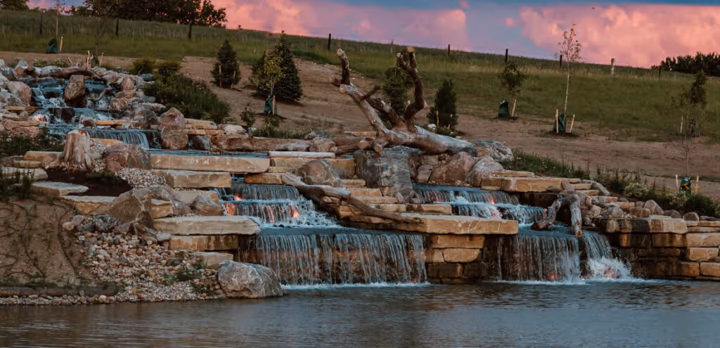 waterfalls