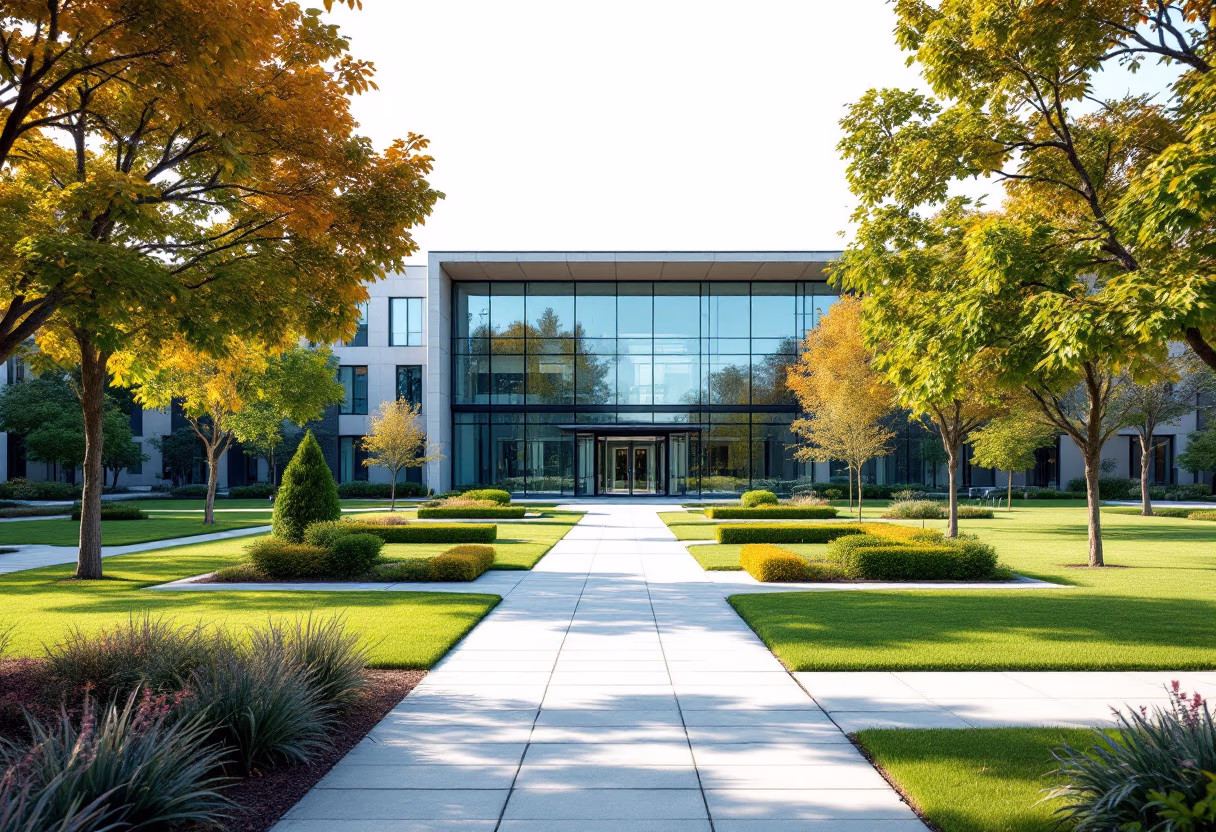 image of a school campus (for a edtech)