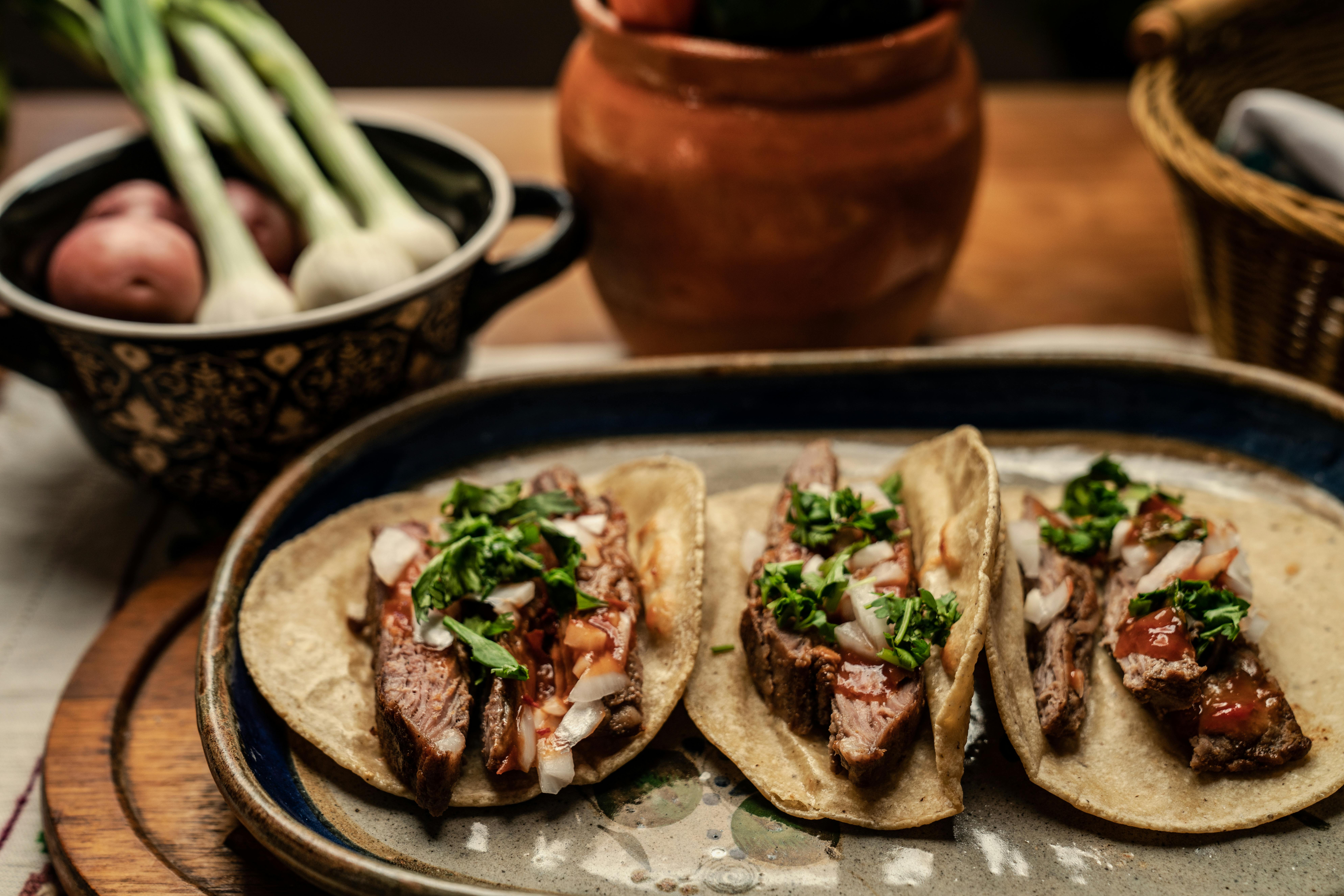 Fajitas Stock Photo
