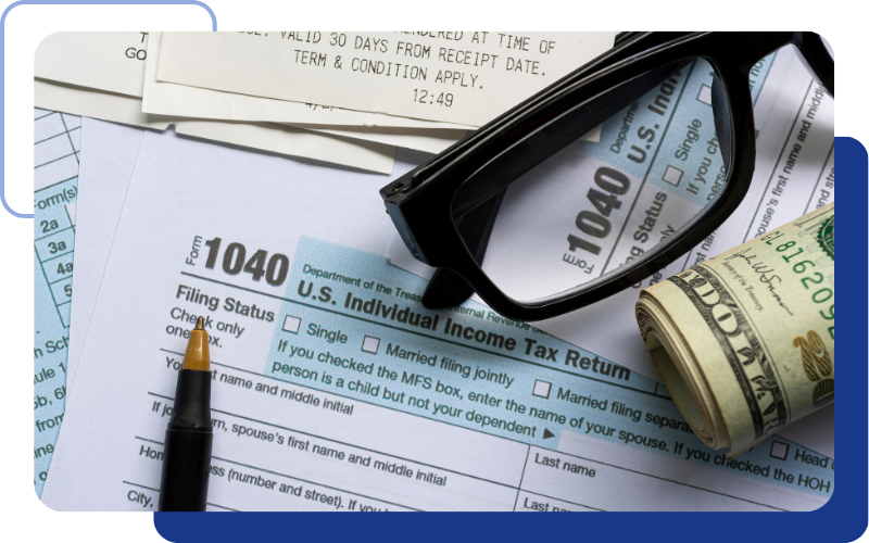 image of taxes