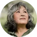 Profile portrait of a woman