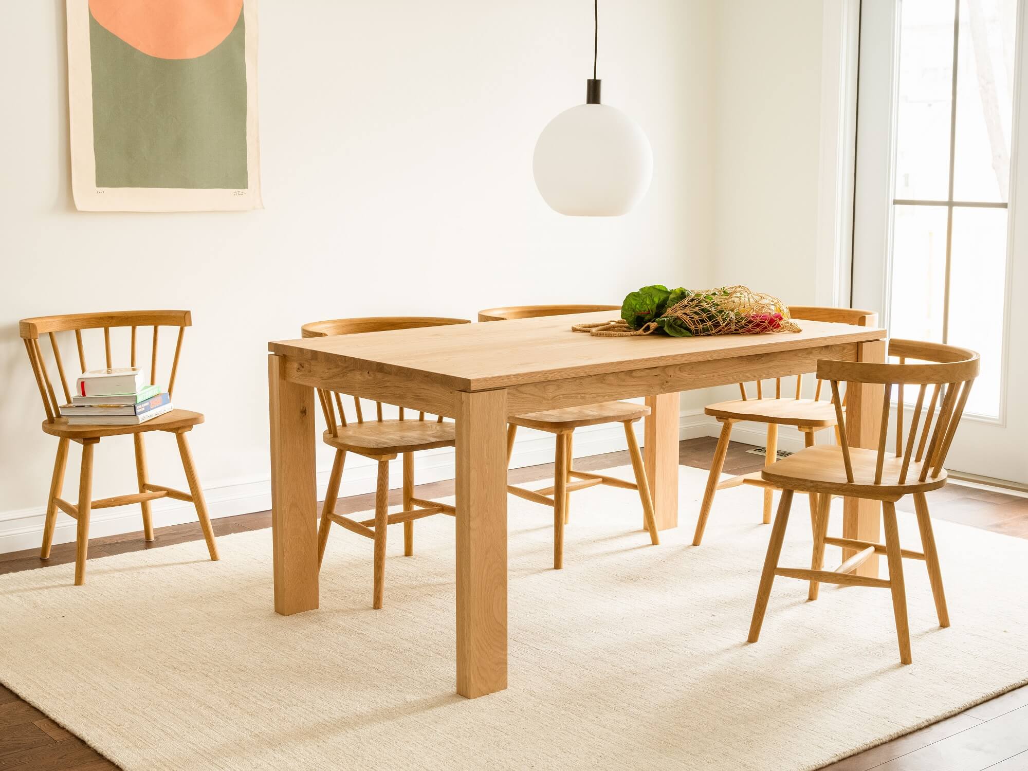 Bon Expandable Dining Table Walnut