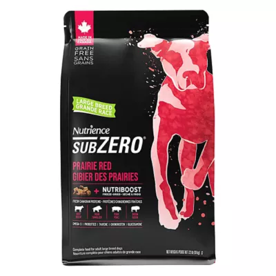 Subzero Large Breed Adult Dog Food Grain Free Prarie Red