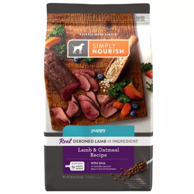 Puppy Dry Dog Food Lamb And Oatmeal