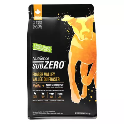 Subzero Large Breed Adult Dog Food Grain Free Fraser Valley