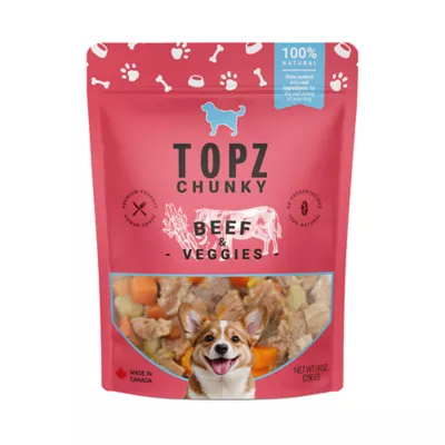 Chunky Bone Broth Dog Food Topper Beef And Veggies