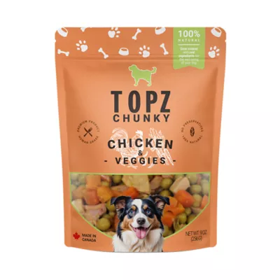 Chunky Bone Broth Dog Food Topper Chicken And Veggies