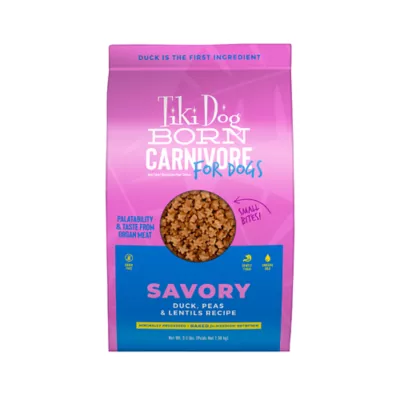Born Carnivore Small And Medium Breed All Life Stage Dry Dog Food Savory Duck